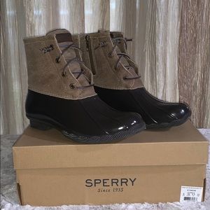 SPERRY- SWEETWATER BROWN/DARK TAN